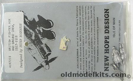 New Hope Design 1/72 British Fighter Air and Ground Crew 1917-1918, AIR7218 plastic model kit